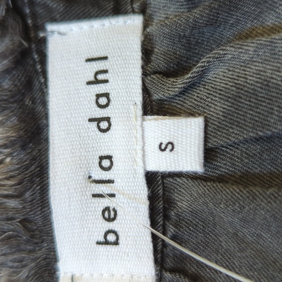 Bella Dahl Ruffle Raglan Pullover Top S - Picture 15 of 15